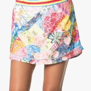 Lucky in Love Multicolor Floral Mini Skirt